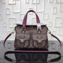 Louis vuitton manhattan monogram canvas handbags M43482 wine JH00673bM53