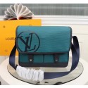 LOUIS VUITTON MESSENGER PM M53492 blue JH01826cP15