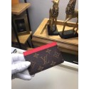Louis Vuitton Monogram Canvas CARD HOLDER M60703 red JH01971Nk59