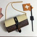 Louis vuitton monogram canvas GLASSES CASE M43903 creamy-white JH01761WA43