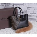 Louis Vuitton Monogram Canvas KIMONO Bag 40458 Black JH01109Nq93