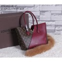 Louis Vuitton Monogram Canvas KIMONO Bag 40458 Burgundy JH01107ui32