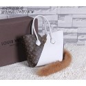 Louis Vuitton Monogram Canvas KIMONO Bag 40458 White JH01110xf55