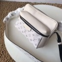 Louis Vuitton Monogram Canvas Messenger PM White M43845 JH01433gM31