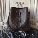 louis vuitton monogram canvas original bag neonoe M44020 black JH00448Ce27