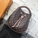 Louis Vuitton Monogram Canvas Original NEONOE M43985 pink JH01588Vj56