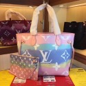 Louis Vuitton Monogram Canvas Original NEVERFULL M45128 pink JH00594Pu45