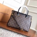 Louis Vuitton Monogram Canvas Pallas Original leather M42810 black JH00621KG16