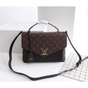 Louis Vuitton Monogram Canvas Pochette Metis Bag M54879 black JH01426kD96