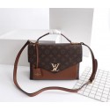 Louis Vuitton Monogram Canvas Pochette Metis Bag M54879 brown JH01423Lg61