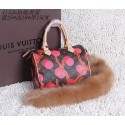 Louis Vuitton Monogram Canvas SPEEDY 25 RAMAGES 41526 Rose JH01133Kt71