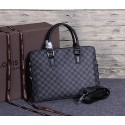 Louis Vuitton monogram canvas tote bag 41612 black JH01099fh25