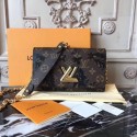 Louis Vuitton Monogram Canvas Twist M61036 black JH00433IN59