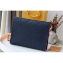 Louis Vuitton Monogram Empreinte POCHETTE VOYAGE MM M41058 Navy blue JH00098rt58
