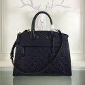 Louis Vuitton Monogram Empreinte Pont Neuf MM M41748 Noir JH00889Qu69