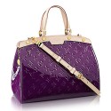 Louis Vuitton Monogram Vernis Brea MM M90106 Amethyste JH00970ki86