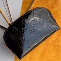 Louis vuitton Monogram Vernis Leather COSMETIC POUCH M90172 black JH00916Nu37