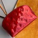 Louis vuitton Monogram Vernis Leather COSMETIC POUCH M90172 Burgundy JH00914Fa12
