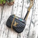 LOUIS VUITTON NEW WAVE CHAIN BAG PM M51683 black JH01854aJ41
