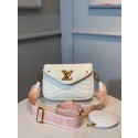 LOUIS VUITTON NEW WAVE Shoulder Bag M56466 white JH00498sX32