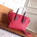 louis vuitton original calfskin Tote Bag freedom M54842 red JH00494dC47
