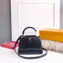 Louis vuitton original crocodile CAPUCINES PM M94587 black JH01496Bt18