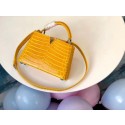 Louis vuitton original crocodile CAPUCINES PM M94587 yellow JH01188OV44