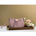 Louis vuitton Original EASY POUCH ON STRAP M80479 Rose Ballerine Pink JH00214DV39