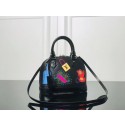 Louis Vuitton original Epi Leather ALMA BB M52481 black JH01627lU52