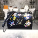 Louis vuitton original epi leather twist M52891 black JH01330QV85