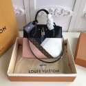 Louis Vuitton Original Leather CITY STEAMER M53802 Pink&Black JH00862jW13