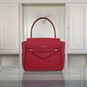Louis Vuitton original leather embossing tote bag 50438 red JH01079GB12