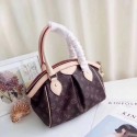 louis vuitton original Leather Monogram Canvas Tote Bag M40143 JH00353FA31