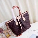 louis vuitton original Leather Monogram Canvas Tote Bag M40145 JH00351WA43