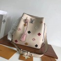 Louis vuitton original lockme bucket 53081 cream JH00107NA21