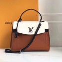 Louis Vuitton Original LOCKME EVER M52360 Caramel Creme Noir JH01633hJ71
