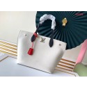 Louis vuitton original LOCKME GO M55028 white JH00721Au34