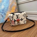 Louis vuitton original LV CRAFTY POCHETTE METIS M45384 White JH00410Qc12