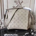 Louis Vuitton original Mahina Leather BABYLONE CHAIN BB 51223 grey JH00455DO87