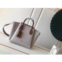 Louis Vuitton original Mahina Leather HAUMEA M55553 Brume Grey JH00661Dd98