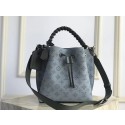 Louis Vuitton original Mahina Leather MURIA M55800 blue JH00621ff76