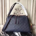 Louis vuitton original mongram empreinte PONTHIEU PM M43721 Navy-blue JH01790ki86
