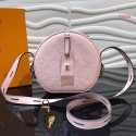 Louis vuitton original Monogam vernis BOITE CHAPEAU SOUPLE M53999 pink JH01063Gh26