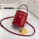 Louis vuitton original Monogam vernis CANNES tote M53997 red JH01010Am73