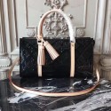Louis vuitton original Monogam vernis NEO TRIANGLE Tote Bag 96052 black JH00200Hu22