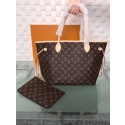 Louis vuitton original monogram canvas neverfull mm m40995 beige JH00252NR41