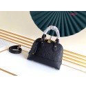 Louis Vuitton Original Monogram Empreinte NEO ALMA BB M44866 black JH00725Op64