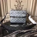 Louis vuitton original monogram fashion show MESSNGER 43845 silver JH00266Py32