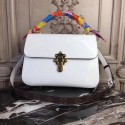 Louis Vuitton Original Monogram Vernis Tote Bag CHERRYWOOD 53352 white JH00091Nc47