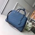 Louis vuitton original MONTAIGNE MM M44311 blue JH01400RR94